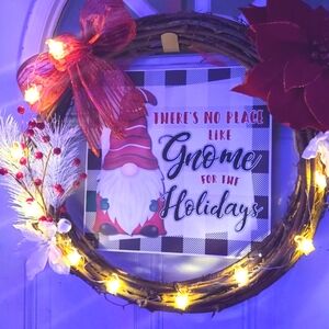 Christmas wreaths for your front porch, beautiful holiday decor! Handmade by ME!